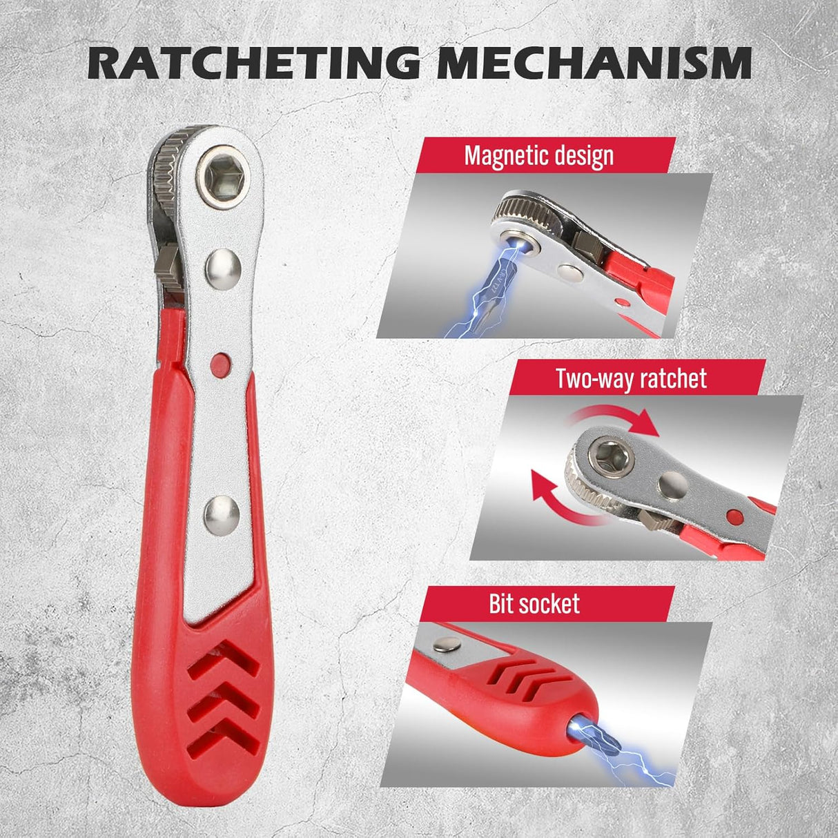 260-piece ultimate precision screwdriver bit set with magnetic security bits, nut driver, ratchet wrench, and bits holder for professional and DIY use.