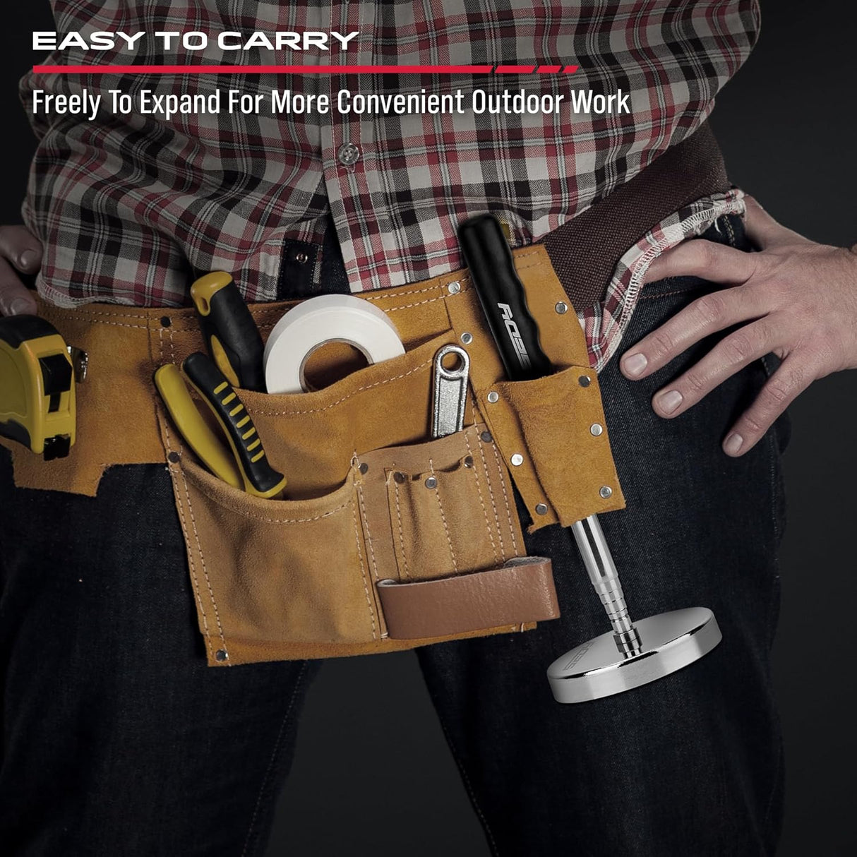 Telescoping Magnetic Pickup Tool with Strong Magnet and Extendable Length, Ideal for Pickup of Small Metal Objects