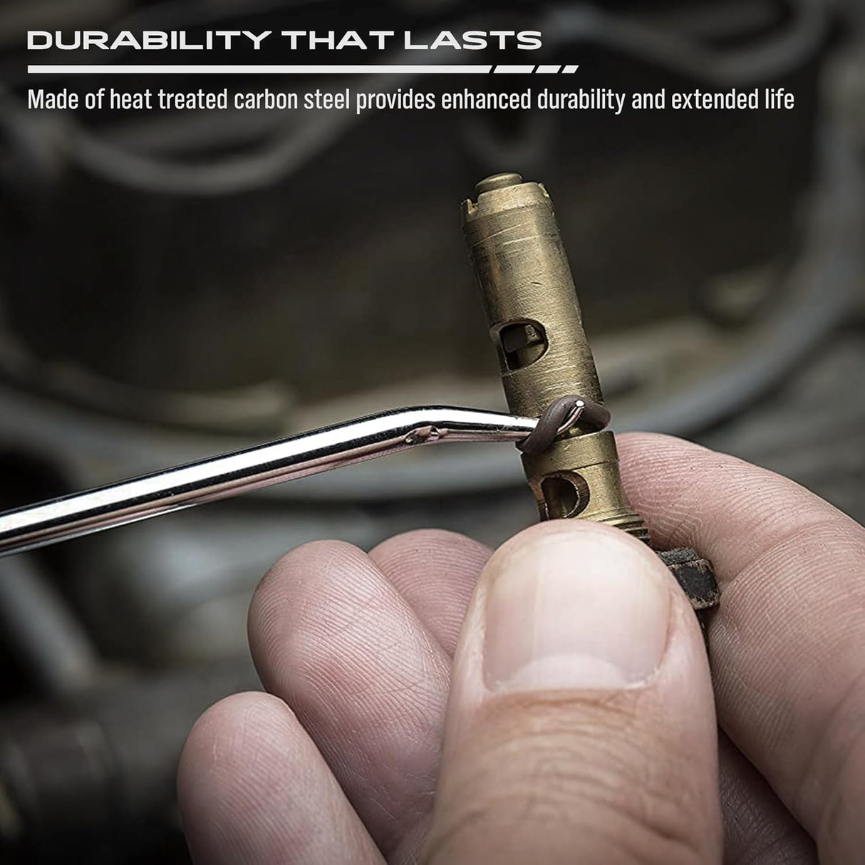 SEDY 11-Piece Heavy Duty Hook and Pick Set - Car Repair Tools with Non-Slip Handles and Storage Bag