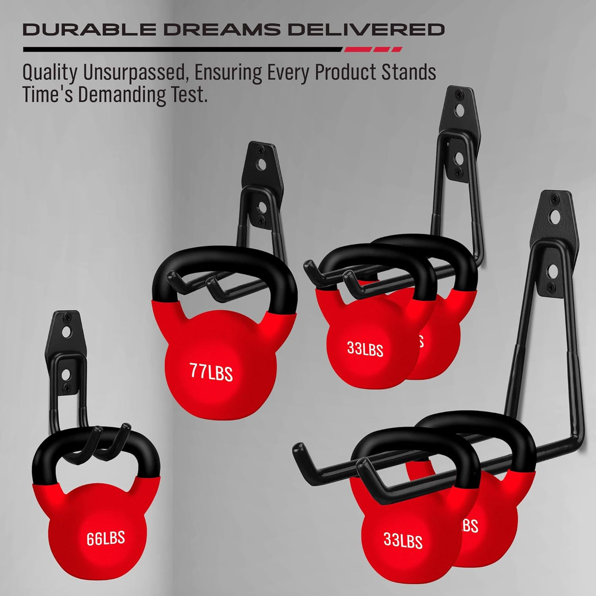 SEDY 15-Piece Heavy-Duty Garage Hook Assortment for Tools, Bikes, and Home Storage