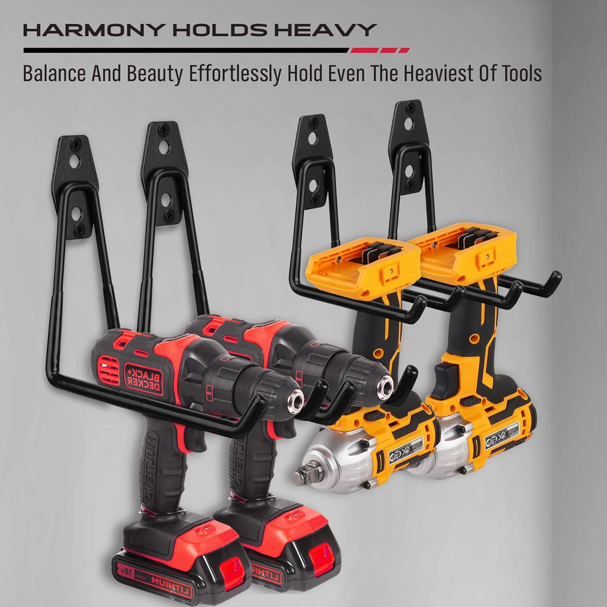 SEDY 15-Piece Heavy-Duty Garage Hook Assortment for Tools, Bikes, and Home Storage