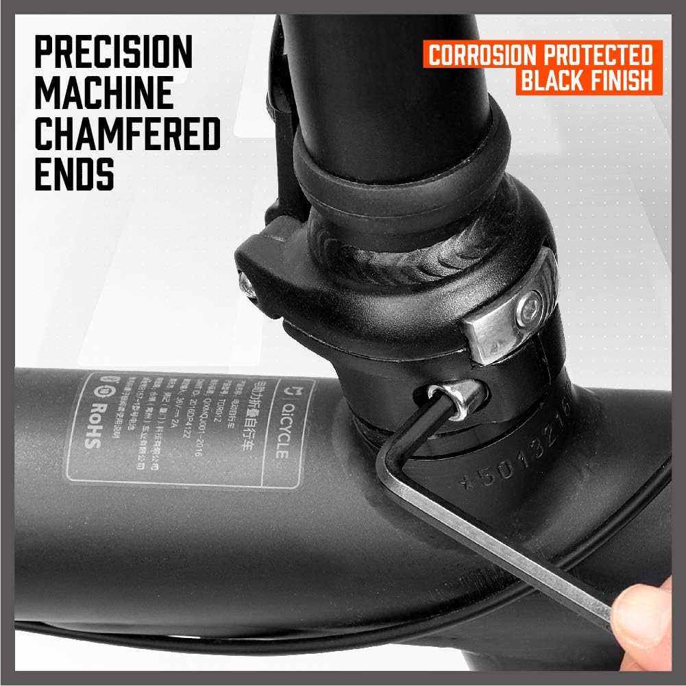 SEDY 7-Piece Mini Hex Key Set - Precision Metric Sizes, Corrosion-Resistant Black Finish for Durability and Performance