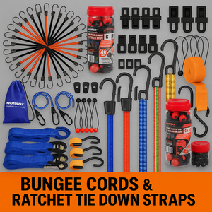 Bungee Cords & Ratchet Tie Down Straps