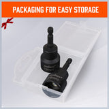 HORUSDY 2-Pieces RV Leveling Scissor Jack Socket Drill Adapter, 1/4 Inch Hex Shank, Fits 3/4 Inch or 19mm Hex Drive Jacks | Amazon US image 6
