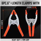 HORUSDY Heavy Duty Metal Spring Clamps