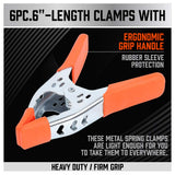 HORUSDY Heavy Duty Metal Spring Clamps