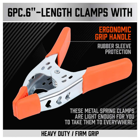 HORUSDY Heavy Duty Metal Spring Clamps