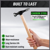 7 Piece Premium Auto Body Repair Kit,  Auto Body Repair Tools with Carbon Steel Hammer Heads
