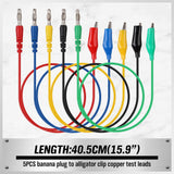 SWANLAKE 22-Piece Back Probe Kit, Multimeter Back Probe Pins with Test Leads and Alligator Clips, Automotive Electrical Circuit Diagnostic Tool Set for Car Repair