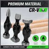 7 Piece Premium Auto Body Repair Kit,  Auto Body Repair Tools with Carbon Steel Hammer Heads