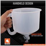HORUSDY No-Spill Coolant Funnel Kit, Spill Proof Funnel Bleeder with Adapters. Universal Fitment
