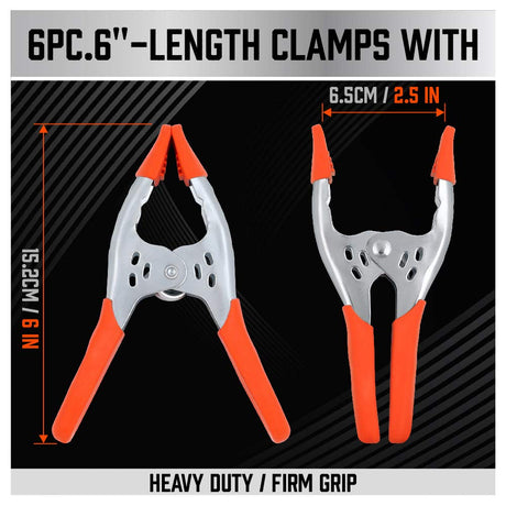 HORUSDY Heavy Duty Metal Spring Clamps