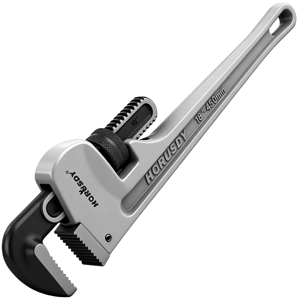 HORUSDY Heavy Duty Aluminum Pipe Wrench