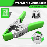 SWANLAKE 8 PCS 6" inch Spring Clamp, Heavy Duty Spring Metal Spring Clamps, 2.5"-inch Jaw opening(6inch 8-Piece)