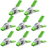 SWANLAKE 8 PCS 6" inch Spring Clamp, Heavy Duty Spring Metal Spring Clamps, 2.5"-inch Jaw opening(6inch 8-Piece)