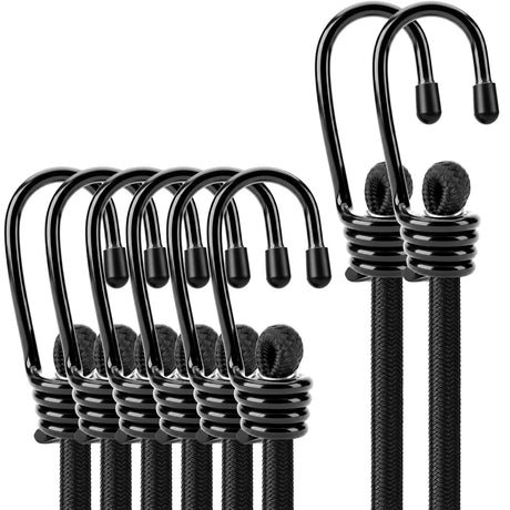 HORUSDY Heavy Duty Bungee Cords with Hooks