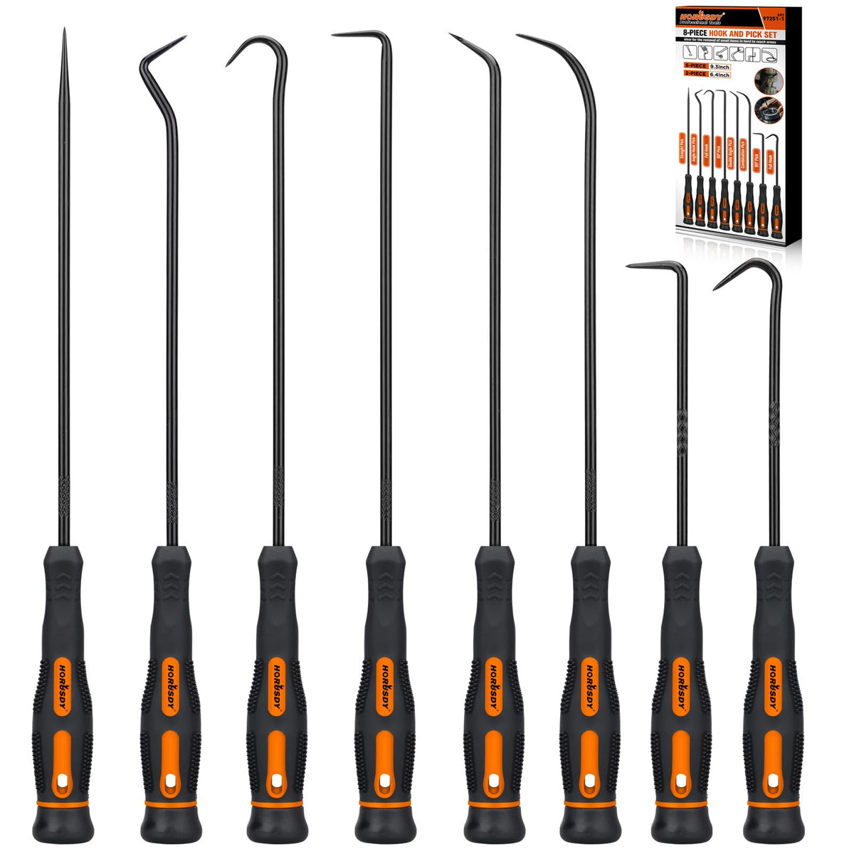 HORUSDY Precision Hook and Pick Set