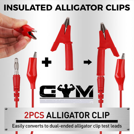 24-Piece Back Probe Kit, Multimeter Back Probe Pins with Test Leads, Alligator Clips, Piercing Probes, Automotive Electrical Circuit Diagnostic Tool Set for Car Repair