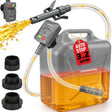 Automatic Fuel Transfer Pump with Auto-Stop, Battery-Operated Gas Can Pump