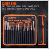 HORUSDY Punch and Chisel Set