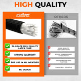 HORUSDY Heavy Duty Bungee Cords with Hooks