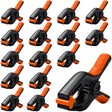 HORUSDY 16-Pack Spring Clamps Heavy Duty, 3-inch Mini Clamps for Crafts with 1-5/8 Inch Jaw Opening for DIY, Gluing, Clamping and Securing