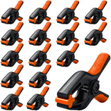 HORUSDY 16-Pack Spring Clamps Heavy Duty, 3-inch Mini Clamps for Crafts with 1-5/8 Inch Jaw Opening for DIY, Gluing, Clamping and Securing