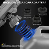Automatic Fuel Transfer Pump with Auto-Stop, Battery-Operated Gas Can Pump