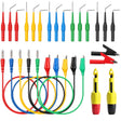 24-Piece Back Probe Kit, Multimeter Back Probe Pins with Test Leads, Alligator Clips, Piercing Probes, Automotive Electrical Circuit Diagnostic Tool Set for Car Repair