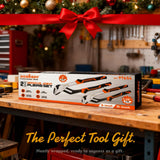 HORUSDY 2-Piece Groove Joint Plier Set, 8" & 10" Adjustable Water Pump Pliers, Straight Jaw Tongue and Groove Pliers for Plumbing, Pipe Fittings, Nuts, Bolts, and Home Repair