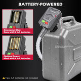 Automatic Fuel Transfer Pump with Auto-Stop, Battery-Operated Gas Can Pump
