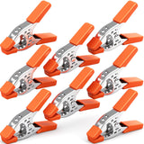 HORUSDY 8-Piece 4" inch Spring Clamp, Heavy Duty Spring Metal Spring Clamps, 1.5"-inch Jaw opening