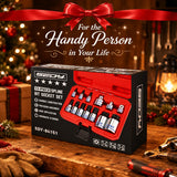 13-Piece XZN Triple Square Spline Bit Socket Set, M4-M18, Premium S2 Steel