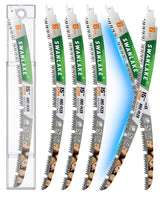 15-Inch Reciprocating Saw Blades, 5-Pack 6TPI Arc Edge for Pruning