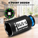 1-1/16” Socket 1/2-inch Drive Deep Impact Axle Nut Socket