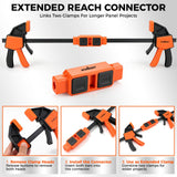 HORUSDY Quick-Release Bar Clamp Set for Woodworking