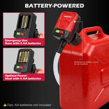 Automatic Fuel Transfer Pump with Auto-Stop, Battery-Operated Gas Can Pump
