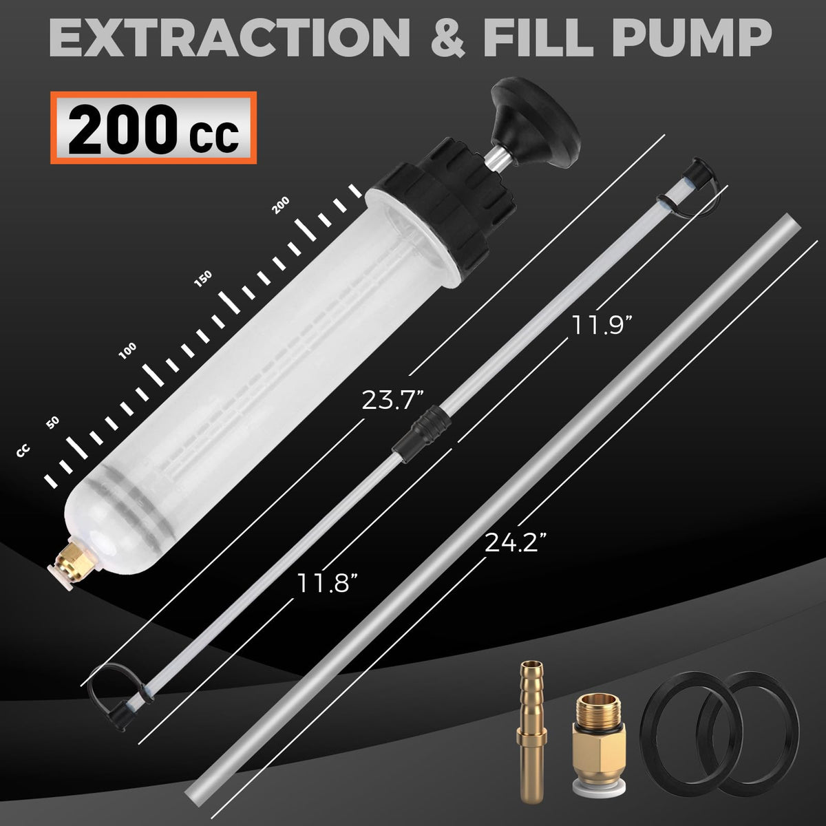 HORUSDY Manual Fluid Extractor and Fill Pump