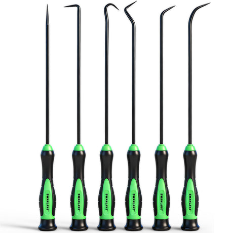 6-Piece Premium Pick and Hook Set, Pick Tool Set for Car Auto Oil Seal/O-Ring Seal Gasket Mini Hooks Puller Remover