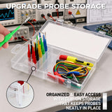 24-Piece Back Probe Kit, Multimeter Back Probe Pins with Test Leads, Alligator Clips, Piercing Probes, Automotive Electrical Circuit Diagnostic Tool Set for Car Repair
