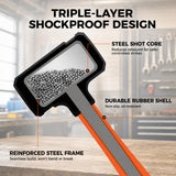 2 LB Dead Blow Hammer, One-Piece Molded, Steel Shot Filled, Non-Slip Grip | Amazon US image 3