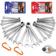 HORUSDY 20-Piece Mini Wrench Set, Small Wrench Set, Metric and SAE Mini Combination Wrench Sets