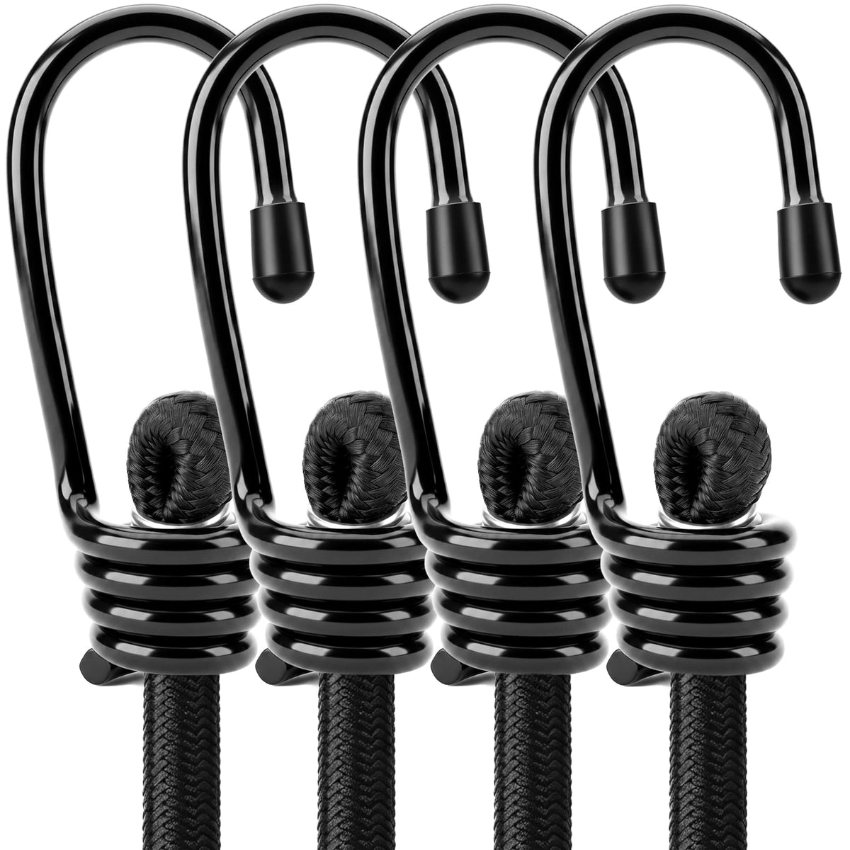 HORUSDY Heavy Duty Bungee Cords with Hooks