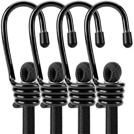 HORUSDY Heavy Duty Bungee Cords with Hooks
