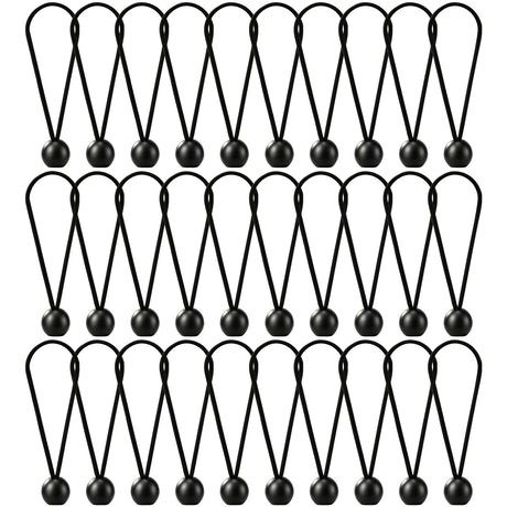 HORUSDY Heavy Duty Bungee Balls, 30-Pack