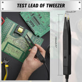 SWANLAKE 11-Piece Multimeter Test Leads Set, CAT III 1000V 20A Multimeter Probes with Alligator Clips, Needle Probe, Banana Plug to Hook Clip, Soft PVC Volt Meter Lead