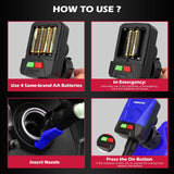 Automatic Fuel Transfer Pump with Auto-Stop, Battery-Operated Gas Can Pump