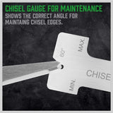 16-Piece Precision Punch & Chisel Set - Taper Punch, Pin Center Punch, Cold Chisels & Gauge for Versatile Applications