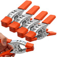 HORUSDY 4-Piece 8" inch Spring Clamp, Heavy Duty Spring Metal Spring Clamps, 3.4"-inch Jaw opening