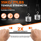HORUSDY Heavy Duty Bungee Cords with Hooks